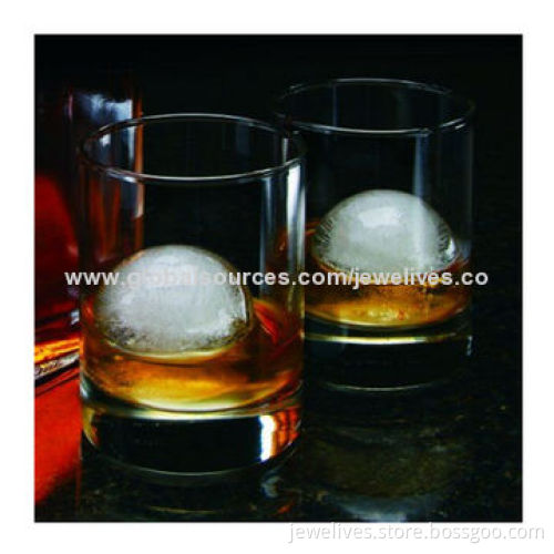Flexible Silicone Ice Round, Melts Slower in Drinks